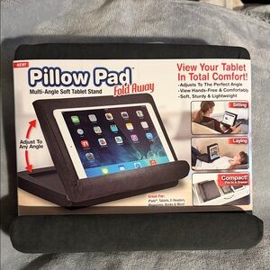 Multi-Angle Soft Tablet Stand - Black